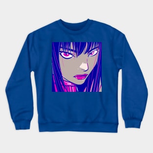 cyberpunk lady ecopop lust women art Crewneck Sweatshirt